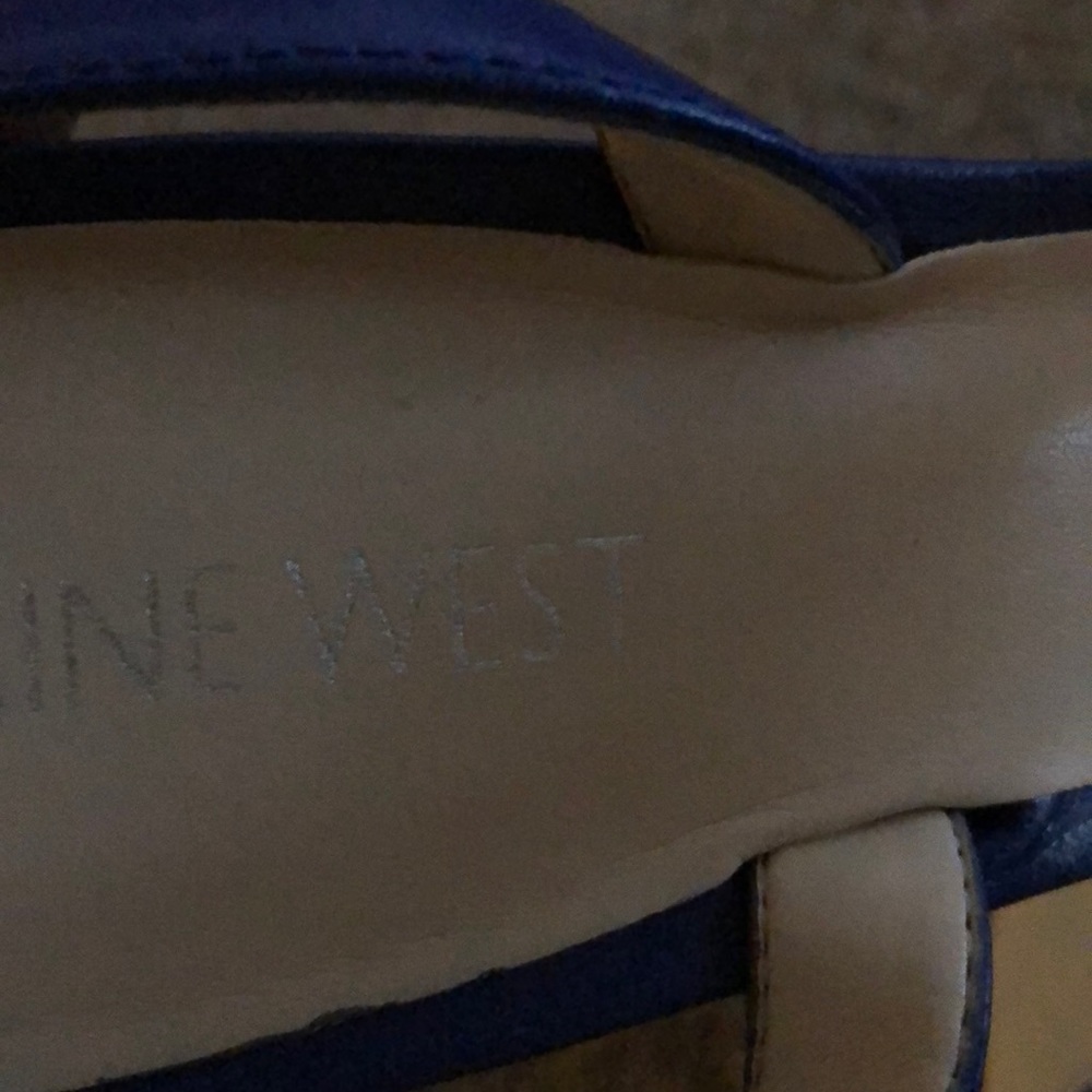 Nine West purple heels size 8 - Picture 5 of 5